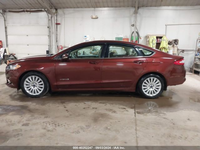 3FA6P0LU4FR204013 Ford Fusion Hybrid Se