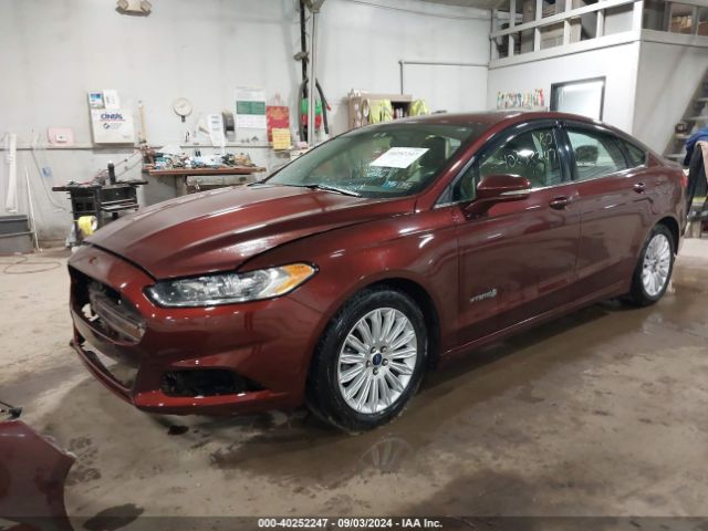 3FA6P0LU4FR204013 Ford Fusion Hybrid Se