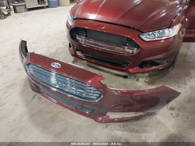 3FA6P0LU4FR204013 Ford Fusion Hybrid Se