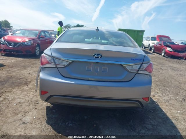 KMHEC4A45FA137181 Hyundai SONATA HYBRID
