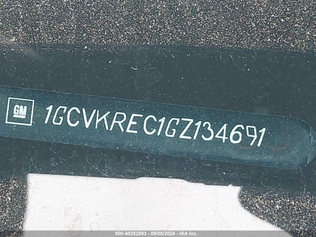 1GCVKREC1GZ134691 Chevrolet Silverado 1500 2lt