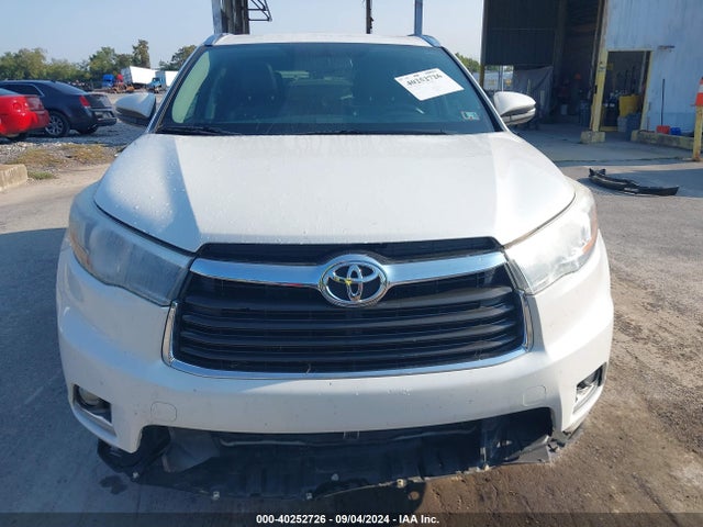 5TDDKRFH7GS291178 Toyota Highlander Limited V6