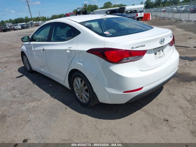 5NPDH4AE9EH487415 Hyundai ELANTRA SE