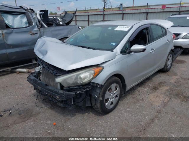 KNAFK4A6XE5178939 KIA FORTE LX