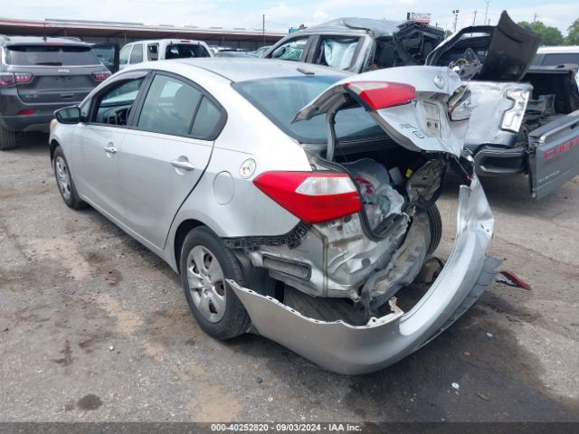 KNAFK4A6XE5178939 KIA FORTE LX