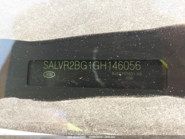 SALVR2BG1GH146056 Land Rover Range Rover Evoque Hse