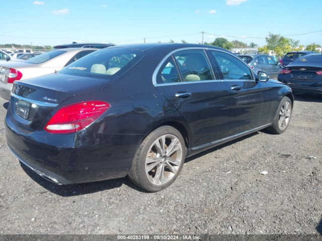 WDDWF4KB1JR412574 Mercedes-Benz C 300 4matic