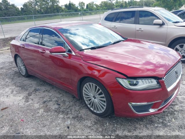 3LN6L5MU5HR606512 Lincoln Mkz Hybrid Reserve