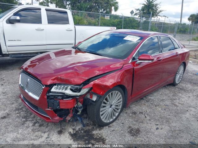3LN6L5MU5HR606512 Lincoln Mkz Hybrid Reserve