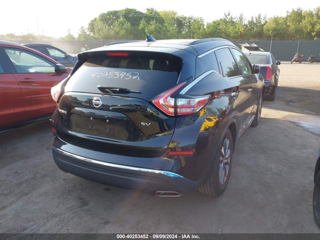 Nissan MURANO SV 2018 5N1AZ2MG8JN109366 Image 4