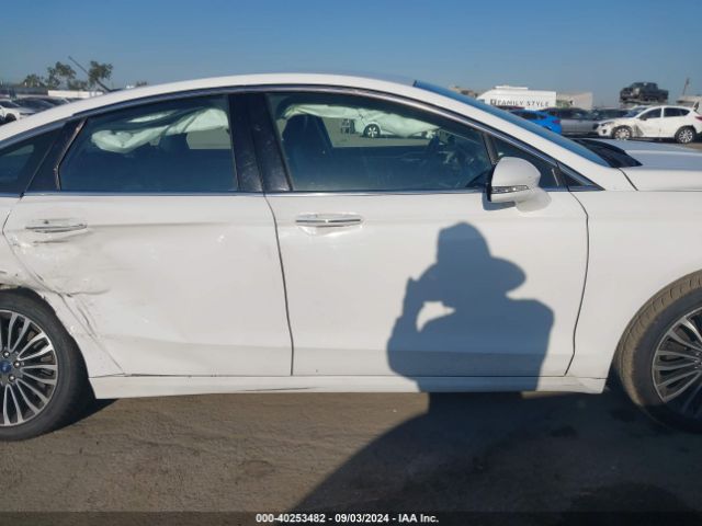 3FA6P0PU4HR380007 Ford Fusion Energi Se Luxury