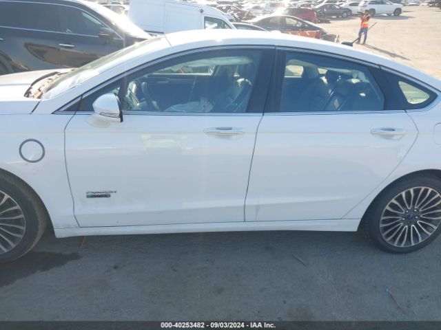 3FA6P0PU4HR380007 Ford Fusion Energi Se Luxury