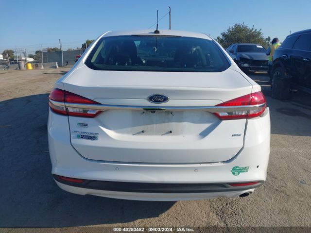 3FA6P0PU4HR380007 Ford Fusion Energi Se Luxury