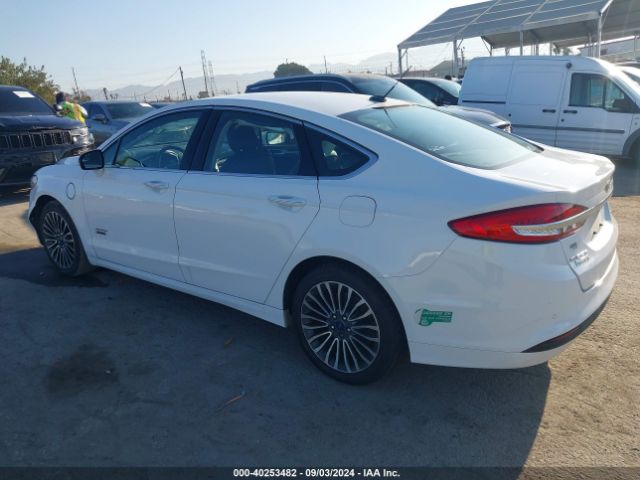 3FA6P0PU4HR380007 Ford Fusion Energi Se Luxury