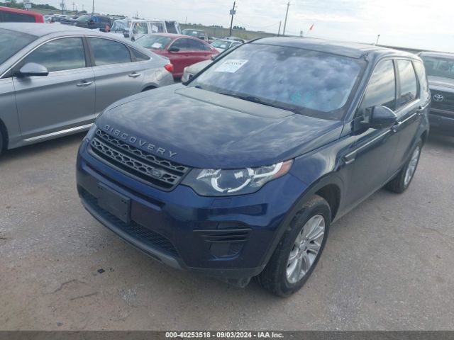 SALCP2BG2HH659587 Land Rover Discovery Sport Se
