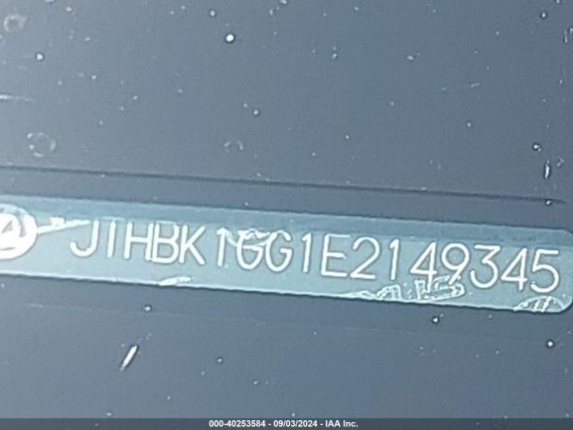 JTHBK1GG1E2149345 Lexus ES 350