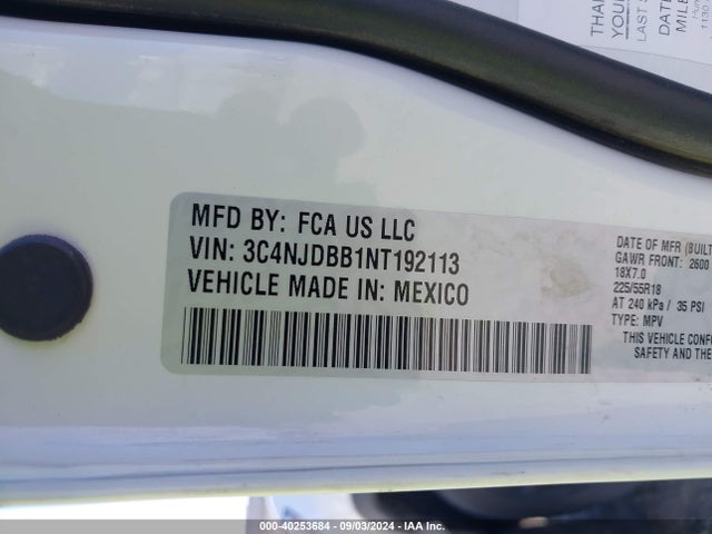 Jeep Compass Altitude 4x4 2022 3C4NJDBB1NT192113 Image 9