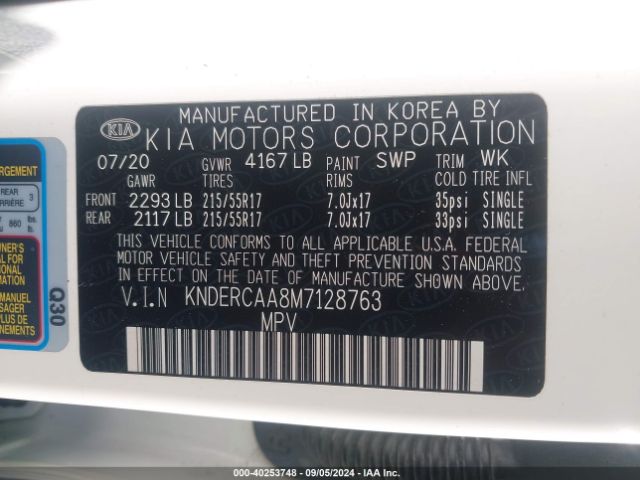 KNDERCAA8M7128763 KIA SELTOS EX
