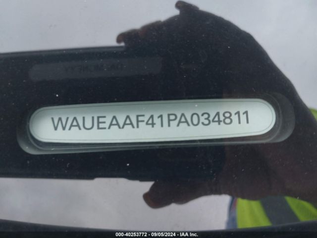 WAUEAAF41PA034811 Audi A4 Premium Plus 45 Tfsi S Line Quattro S Tronic