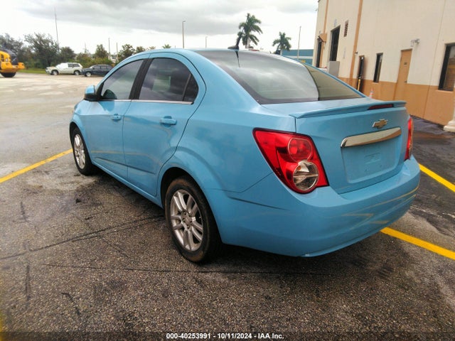 Chevrolet Sonic Lt Auto 2014 1G1JC5SH9E4151360 Image 3
