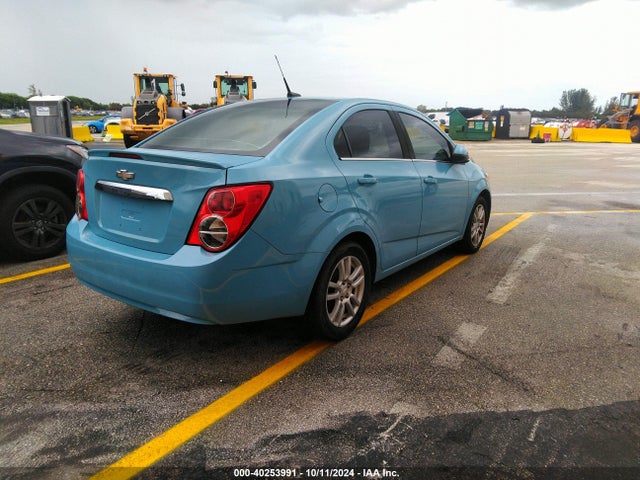 Chevrolet Sonic Lt Auto 2014 1G1JC5SH9E4151360 Image 4