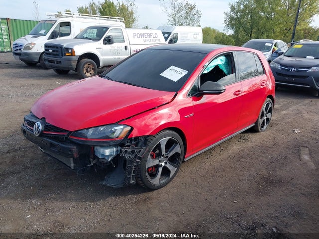 3VW447AUXGM068553 Volkswagen Golf Gti Autobahn W/performance Package 4-door