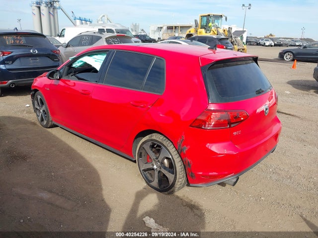 3VW447AUXGM068553 Volkswagen Golf Gti Autobahn W/performance Package 4-door