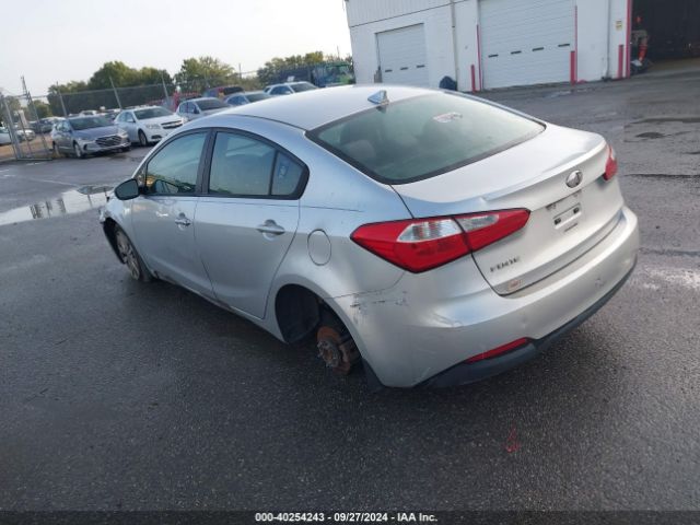 KNAFX4A60E5150049 KIA FORTE LX