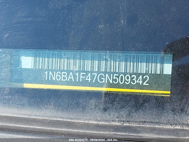 1N6BA1F47GN509342 Nissan Titan Xd Pro-4x Diesel