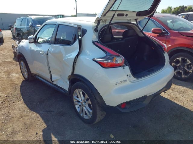 JN8AF5MV8FT553559 Nissan Juke Sl