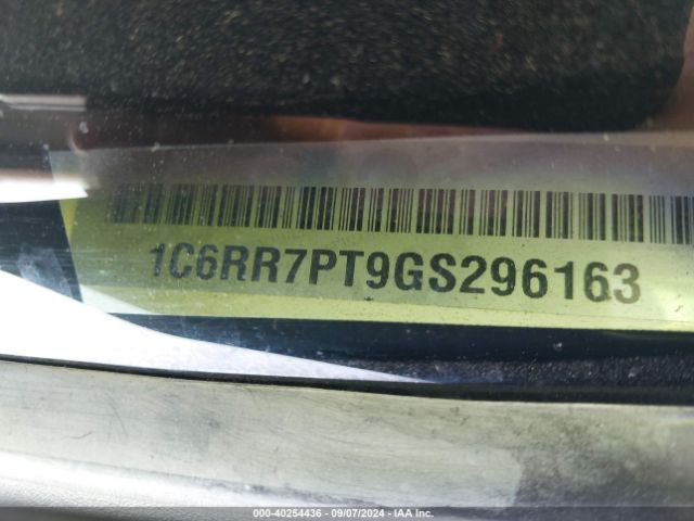 1C6RR7PT9GS296163 RAM 1500 Longhorn