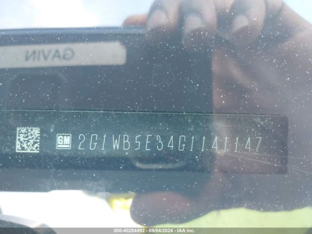 2G1WB5E34G1141147 Chevrolet Impala Limited Lt