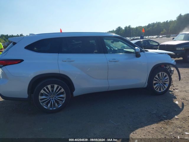 5TDEBRCH6PS127915 Toyota Highlander Hybrid Platinum