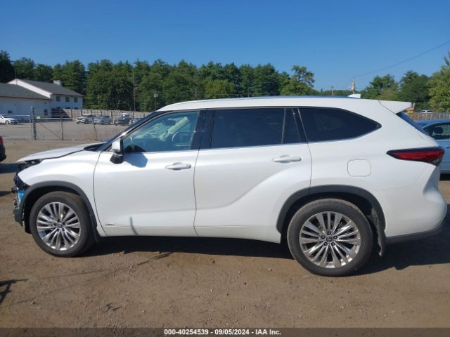 5TDEBRCH6PS127915 Toyota Highlander Hybrid Platinum