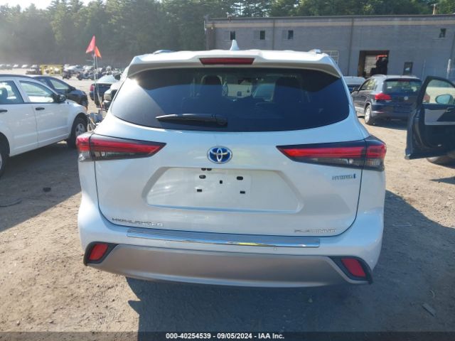5TDEBRCH6PS127915 Toyota Highlander Hybrid Platinum