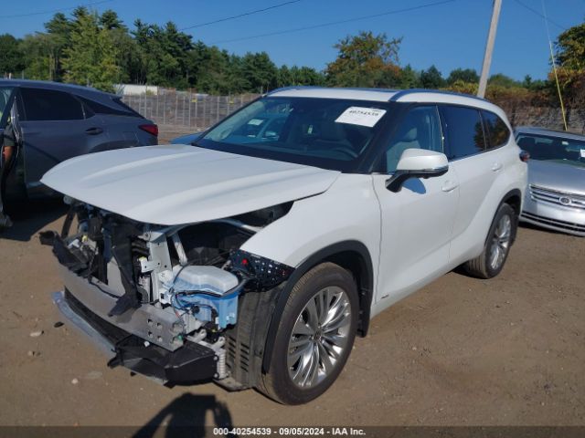 5TDEBRCH6PS127915 Toyota Highlander Hybrid Platinum