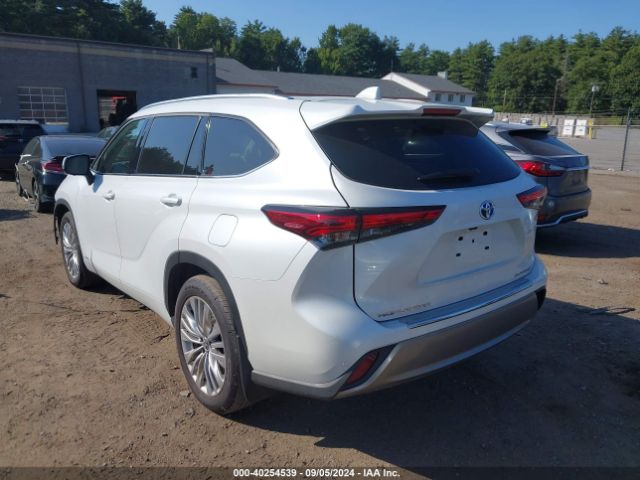 5TDEBRCH6PS127915 Toyota Highlander Hybrid Platinum