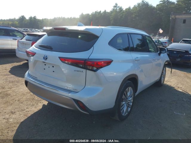 5TDEBRCH6PS127915 Toyota Highlander Hybrid Platinum