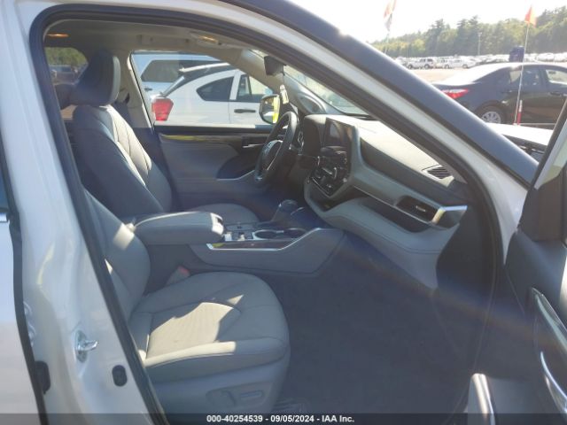 5TDEBRCH6PS127915 Toyota Highlander Hybrid Platinum