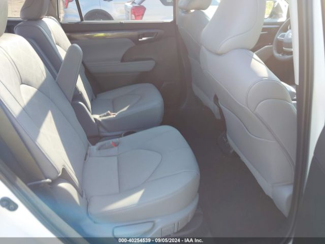 5TDEBRCH6PS127915 Toyota Highlander Hybrid Platinum