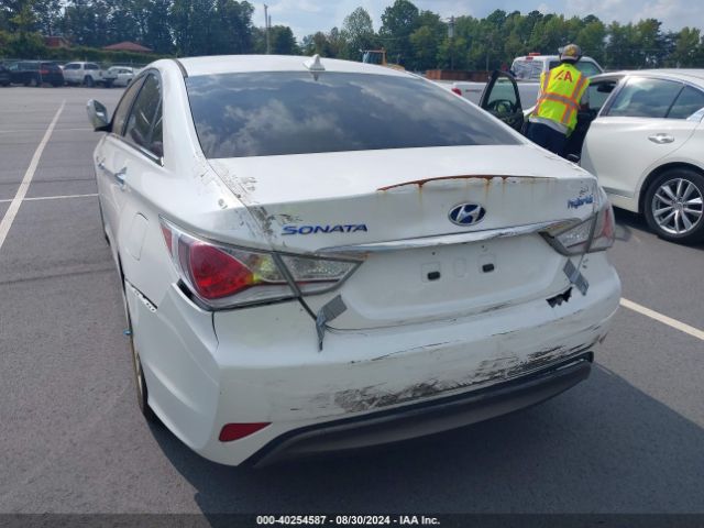 KMHEC4A49FA134364 Hyundai SONATA HYBRID