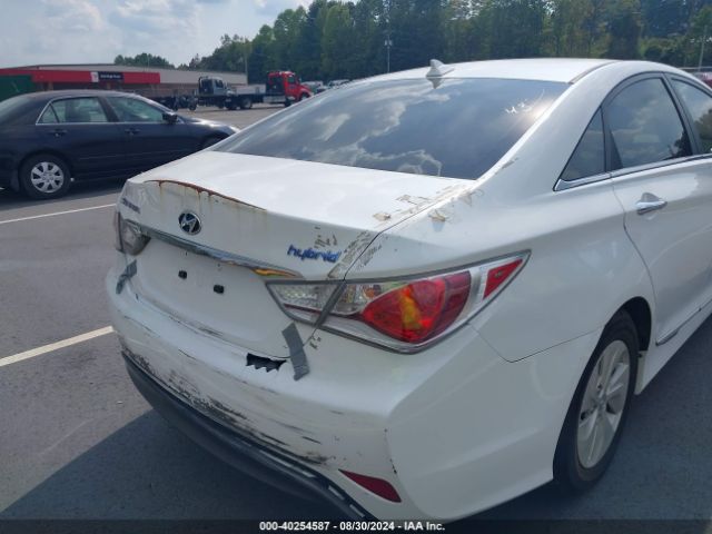 KMHEC4A49FA134364 Hyundai SONATA HYBRID