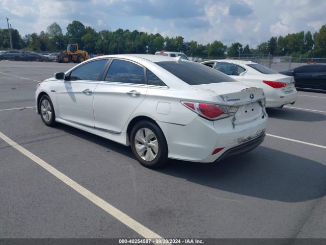 KMHEC4A49FA134364 Hyundai SONATA HYBRID