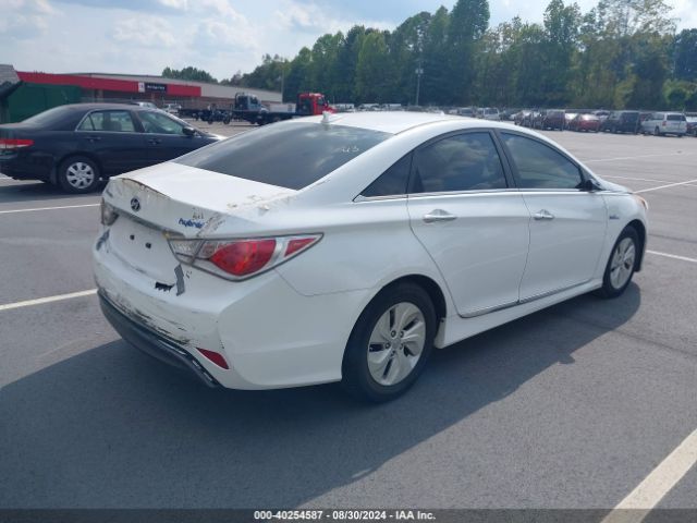 KMHEC4A49FA134364 Hyundai SONATA HYBRID