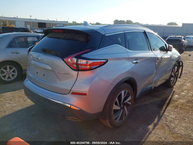 5N1AZ2MG6JN104991 Nissan Murano Platinum