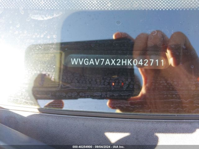 WVGAV7AX2HK042711 Volkswagen Tiguan 2.0t/2.0t S