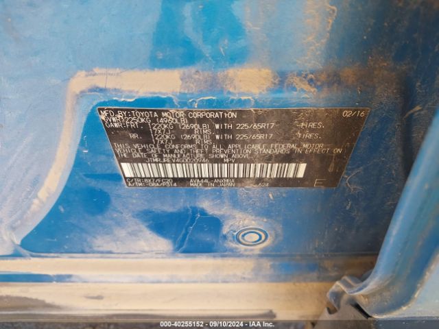 JTMRJREV4GD020946 Toyota Rav4 Hybrid Xle