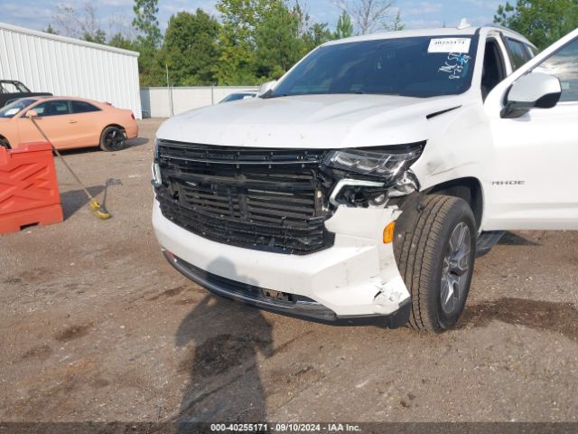 1GNSKNKD1MR402313 Chevrolet Tahoe 4wd Lt