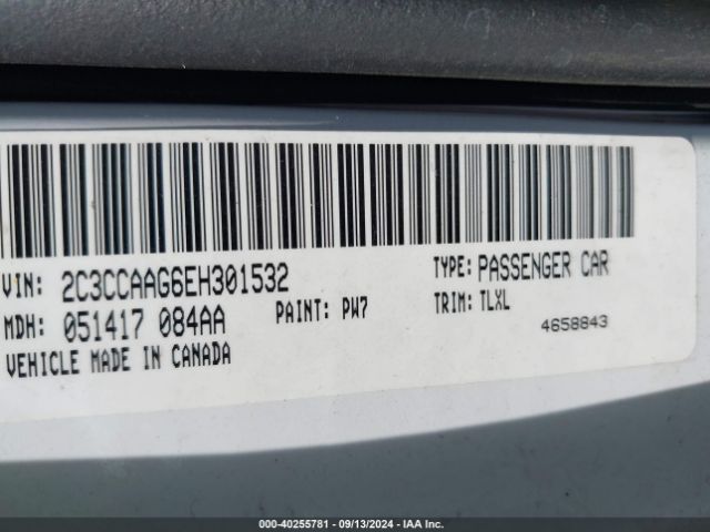2C3CCAAG6EH301532 Chrysler 300