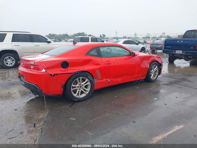 Chevrolet Camaro 1lt 2014 2G1FB1E30E9308739 Image 4